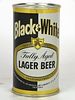 1960 Black & White Lager Beer 12oz 38-26 Flat Top Los Angeles, California