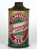 1936 Beverwyck Famous Ale 12oz 151-31b Low Profile Cone Top Albany, New York
