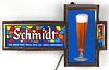 1977 Schmidt Beer "Pilsener Bubbler" Cash Register Light Saint Paul, Minnesota