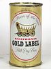 1954 California Gold Label Beer 12oz 47-37 Flat Top San Francisco, California
