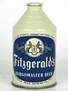 1948 Fitzgerald Burgomaster Beer 12oz 194-01V Crowntainer Troy, New York