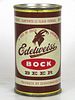 1956 Edelweiss Bock Beer 12oz 59-08 Flat Top Chicago, Illinois