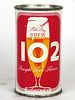 1956 Brew 102 Beer 12oz 41-34 Flat Top Los Angeles, California