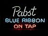 1970 Pabst Blue Ribbon Beer Neon Sign Milwaukee, Wisconsin