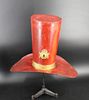 Antique Painted Metal "Red Hat" Advertising Sign