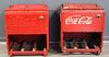 2 Vintage Coca Cola Machines