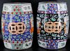 Pair of Chinese Enamel Decorated Garden Stools.