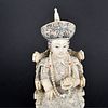 19C Chinese Carved Empress Figurine