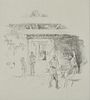 James Whistler "The Tyresmith" Lithograph