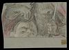 Paul Cadmus David and Goliath Segment Crayon on Paper