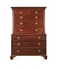18th c. Chippendale Chest on Chest