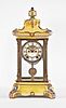 Ansonia Clock Co. Crystal Regulator No. 3 with Royal Bonn top and bottom