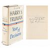 Harry S. Truman Signed Book