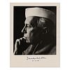 Jawaharlal Nehru Signed Photograph