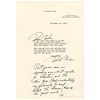 Richard Nixon (2) Typed Letters Signed