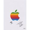 Apple: Wozniak and Wayne Signed Print