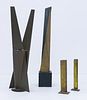 4pc Charles Smith ''Tower Maquettes'' Steel