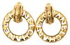 Pair of Chanel Ear Clips, marked Chanel Made in France.