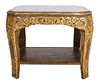 French Art Deco Parcel-Gilded Table, 1920s