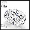 3.01 ct, H/VS1, Oval cut GIA Graded Diamond. Appraised Value: $135,400 