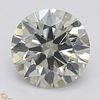 2.00 ct, Natural Faint Gray Color, VS2, Round cut Diamond (GIA Graded), Appraised Value: $27,500 