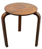 Aalto Style Teak Stacking Stool / Low Table