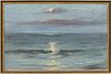 J. Theodore Howe "Ocean" Oil on Panel