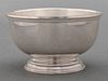 English Sterling Small Round Bowl, London 1959