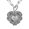 Chopard Happy Diamond 18k Gold 6.55ctw Diamond Heart Pendant Necklace
