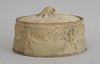ENGLISH POTTERY GAME TUREEN AND COVER