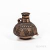 Small Painted Terracotta Jug