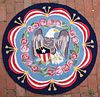 Claire Murray Patriotic Eagle American Flag Hooked Rug