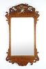 American Centennial Tiger Maple Chippendale Style Mirror