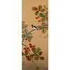 Vintage Mid Century Chinese Wall Hanging Painting, Signed