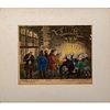 After James Sayers, Hand-colored Etching, Political Satire