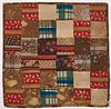 Patchwork Square Doll Quilt