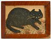 Portrait of a Black Cat