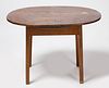 Table with Maple Oval Top
