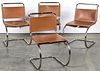 4 Mies Van Der Rohe for Knoll MR Chairs