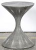 Faux Shagreen Occasional Table