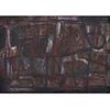 ALFONSO MENA PACHECO, Sin título, Sin firma, Óleo y arena sobre tela, 50 x 70 cm