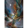 LEONARDO NIERMAN, Viento cósmico, Firmado, Acrílico sobre masonite, 60 x 40 cm