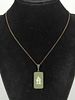 Sterling Chain Necklace with Wedgwood Pendant