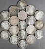 Lot of Canadian Silver Dollars $1