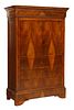 FRENCH LOUIS PHILIPPE WALNUT SECRETAIRE A ABATTANT