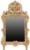 FRENCH REGENCE STYLE GILTWOOD MIRROR