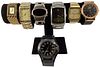 Lot of Seven Assorted Modern Wrist Watches