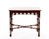 Chinese Chippendale Style Mahogany Table