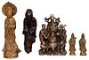 Chinese Copper Alloy Statue Assortment