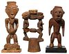 African and Oceanic Carved Wood Figure Assortment